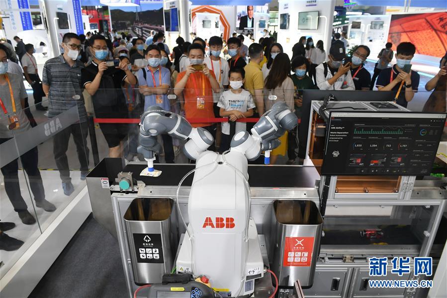 (2020服贸会)(11)走进服贸会综合展区