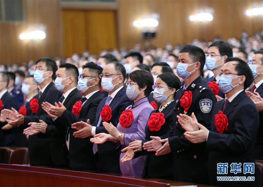 （XHDW）（16）全国抗击新冠肺炎疫情表彰大会在京隆重举行