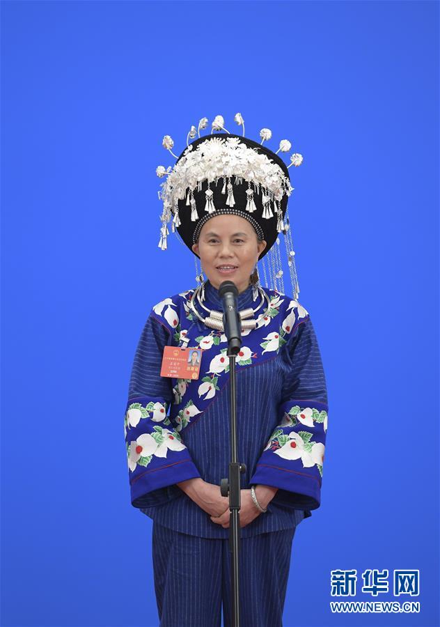 （两会·人大开幕）（2）接受采访