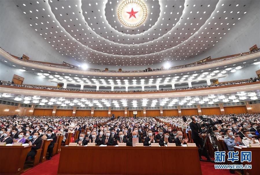 （兩會·人大開幕·XHDW）（24）十三屆全國人大三次會議在京開幕