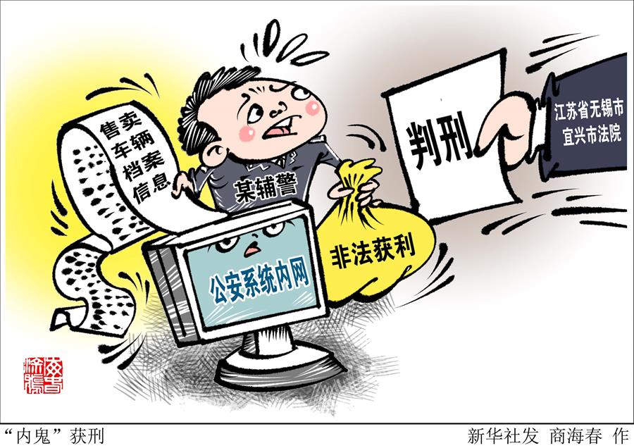 （图表&middot;漫画）［法治］&ldquo;内鬼&rdquo;获刑