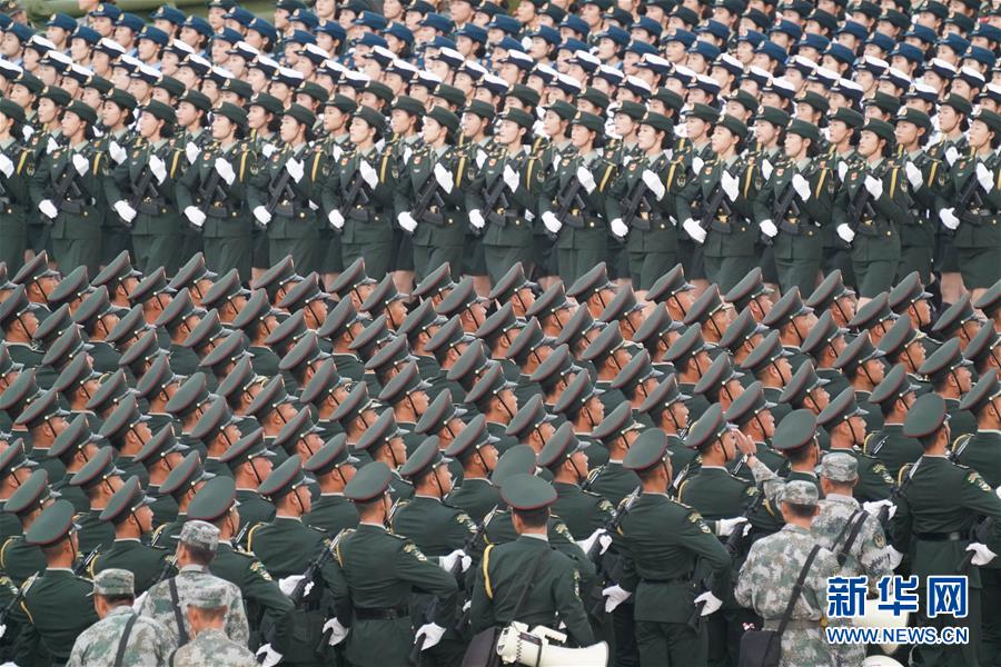 庆祝新中国成立70周年阅兵准备工作进展顺利