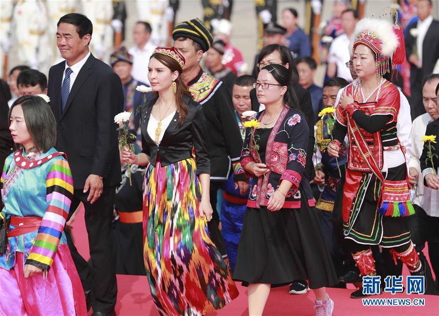 （時政）（24）烈士紀念日向人民英雄敬獻花籃儀式在京隆重舉行