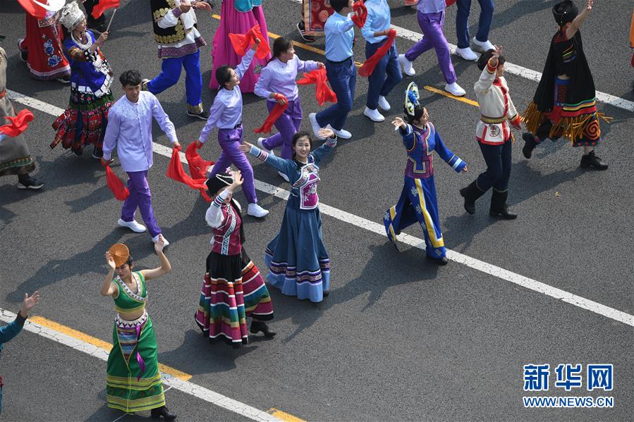 （国庆70周年&middot;庆祝大会）庆祝中华人民共和国成立70周年大会在京隆重举行