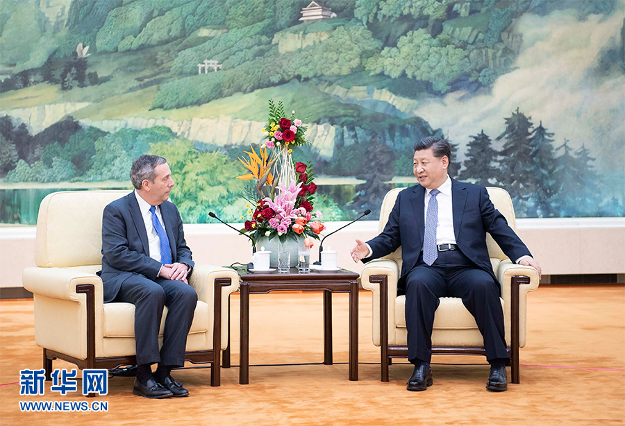 习近平会见美国哈佛大学校长巴科 新华网