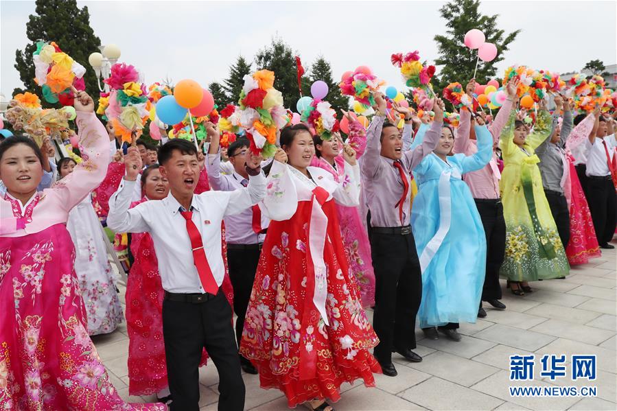 （XHDW）（5）朝鲜民众热烈欢迎习近平
