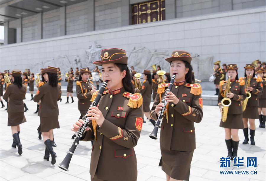 （XHDW）（8）朝鲜民众热烈欢迎习近平