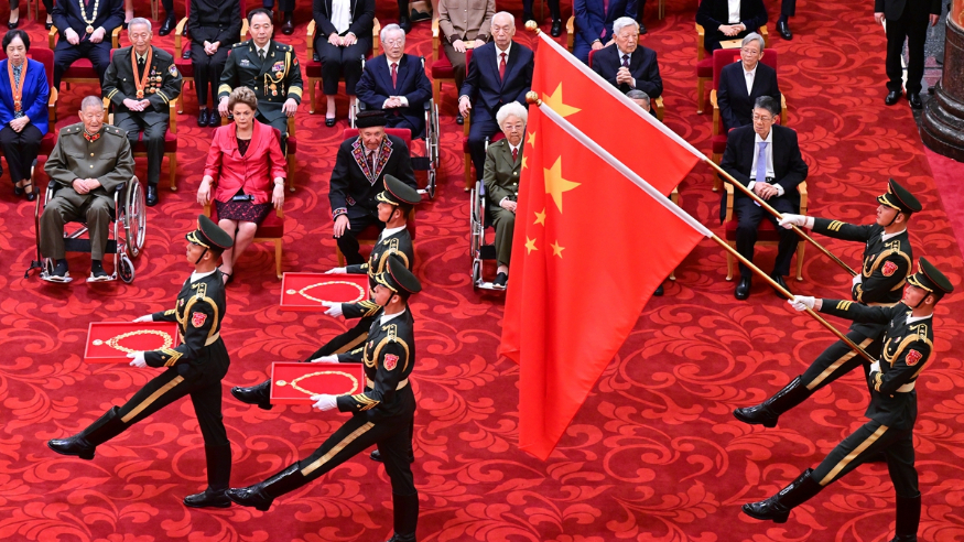 党和国家功勋荣誉表彰工作十年间书写新篇章