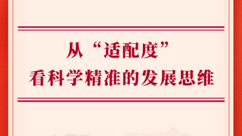 从“适配度”看科学精准的发展思维