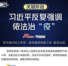 关键阶段，习近平反复强调依法治&ldquo;疫&rdquo;