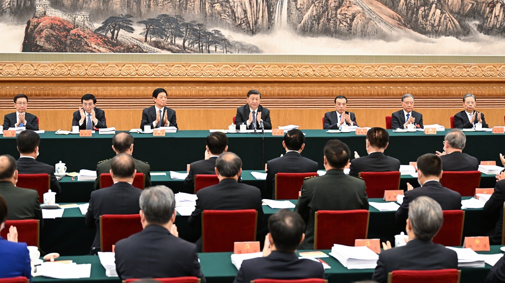 黨的二十大主席團舉行第二次會議 習近平主持會議