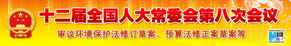 十二届全国人大常委会第八次会议