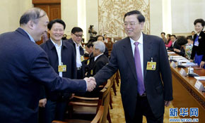 十二届全国人大常委会第八次会议分组审议环保法修订草案