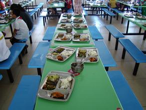 校园：一粥一饭思不易 节约粮食有成效