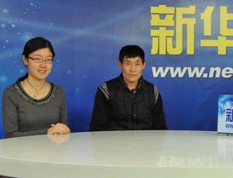 新华访谈:烟大保洁员吃剩饭倡节俭