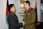 范長龍會見新西蘭國防軍司令
