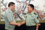 范長龍會見俄羅斯國防部第一副部長兼武裝力量總參謀長