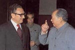 1973年2月 毛泽东会见基辛格