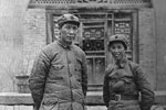 1937年春 毛泽东和贺子珍在延安