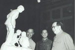 1955年 毛泽东参观全国美术展览