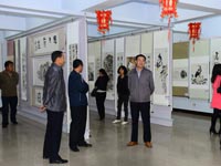 浑源县书画展开展