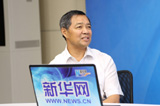 陆苏新老师做客新华网