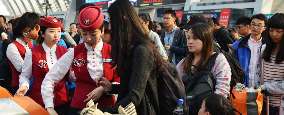 國慶假期鐵路預計共發送旅客6800萬人次