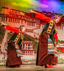 中国西藏艺术团在非洲