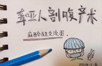 组图：湖南麻醉师用漫画与聋哑产妇交流