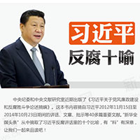 习近平反腐十喻