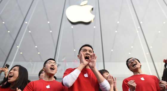 杭州首家苹果零售店开业
