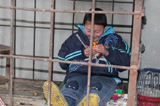 江西12岁“多动症”男孩四处惹祸 父亲将其关入铁笼