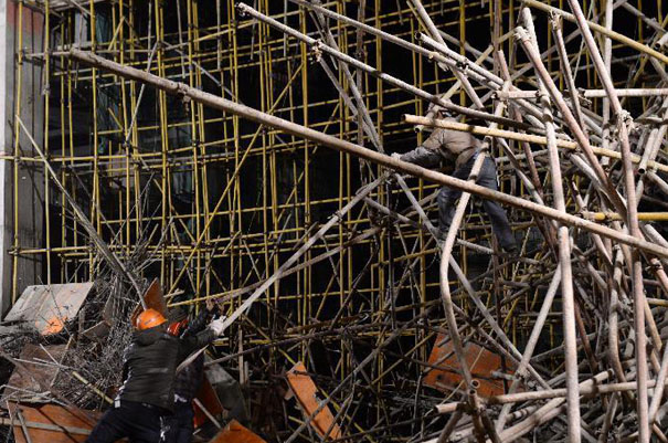 云南文山工地坍塌事故已致5人遇难8人受伤