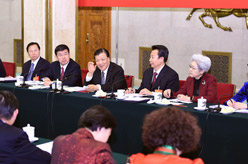 刘云山参加内蒙古代表团审议