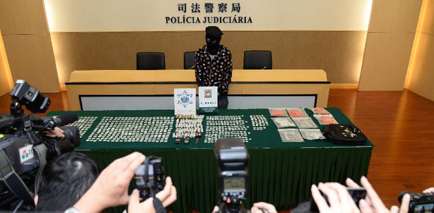 一内地男子涉嫌偷渡运毒在澳门被拘