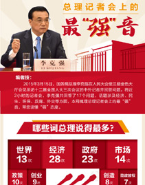 图解：总理记者会上的最&ldquo;强&rdquo;音