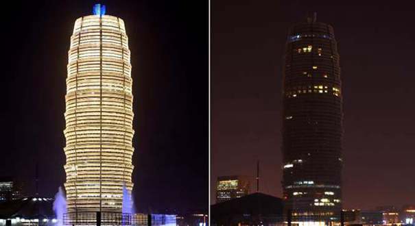 中国多地响应地球一小时活动