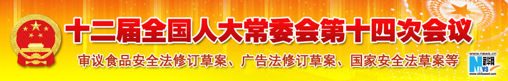 十二届全国人大常委会第十四次会议
