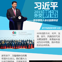 习近平2015外交新语&mdash;&mdash;亚非领导人会议重要讲话