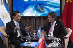 赵乐际会见阿根廷总统和议会领导人