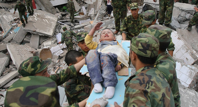 汶川大地震7周年 回首那些不能忘记的感人瞬间