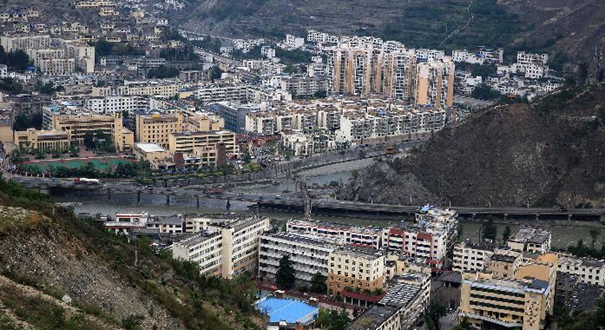 地震七年汶川今昔对比