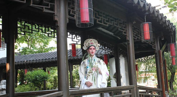 一名德国留学生的昆曲秀