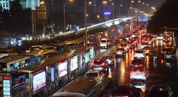 北京发布暴雨黄色预警信号