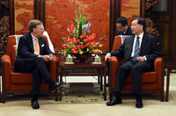 汪洋会见国际商会主席