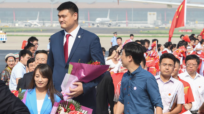 北京申冬奥代表团凯旋