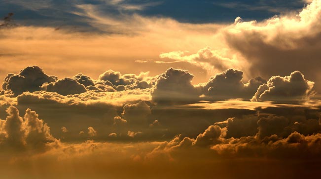 合肥现&ldquo;云山&rdquo;奇观 3D彩云如仙境