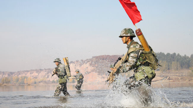 走进&ldquo;平型关大战突击连&rdquo;英模部队