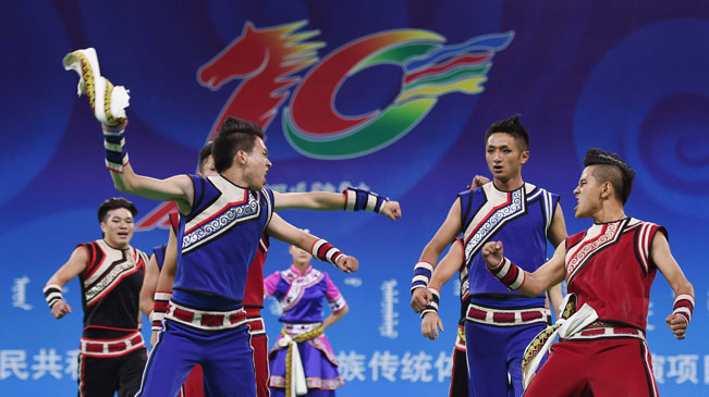 民族运动会表演项目精彩上演