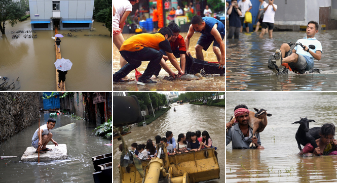 【图刊】战洪高手在民间